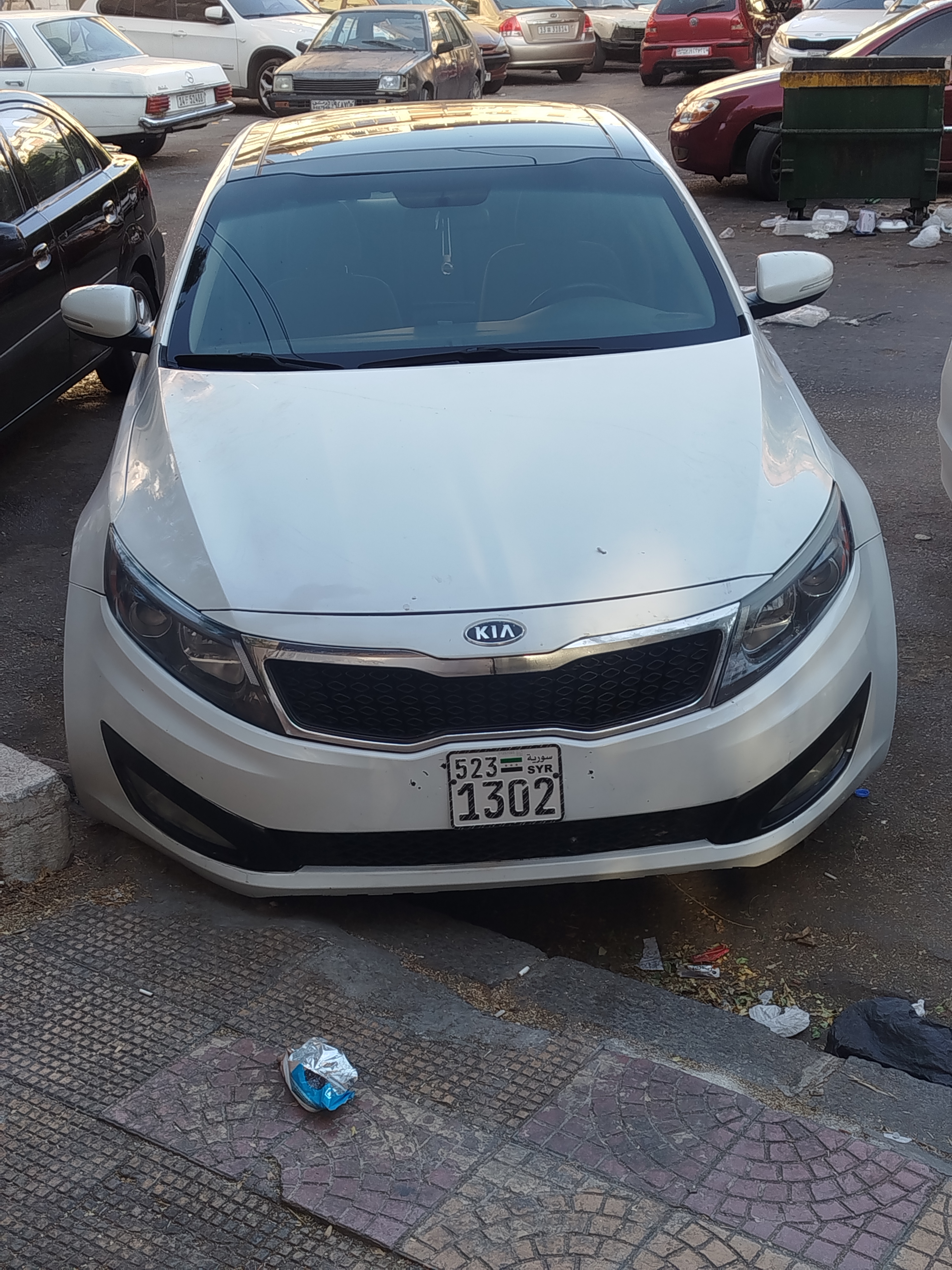 سيارة كيا أوبتيما 2016 للإيجار في دمشق بسعر 55$ يومياً