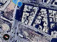أرض تجارية للبيع في مركز منبج، 567 م²، تطل على 3 شوارع