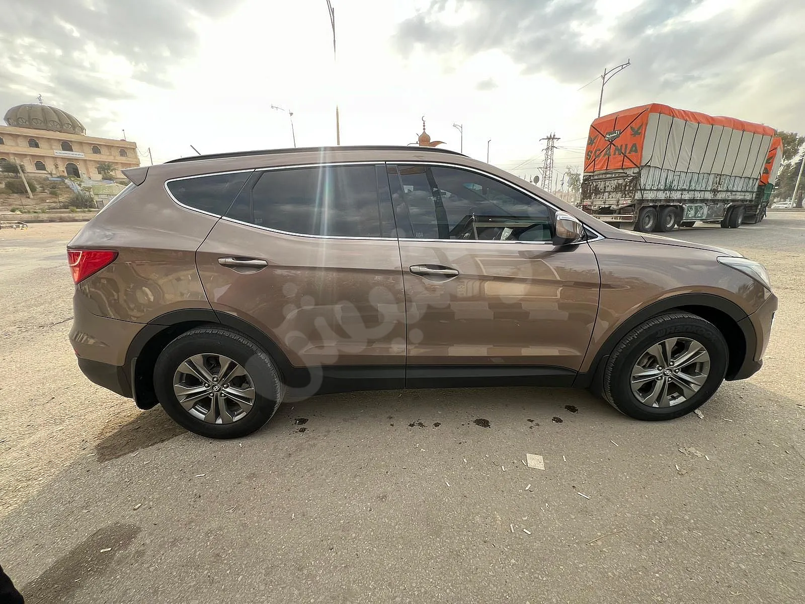 سنتافيه DM 2013 بنزين 4 سلندر 162.000 كم خالية العلام من برا ومن جوا