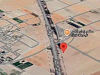 للبيع أرض طريق المطار الجسر الخامس 25000 م²