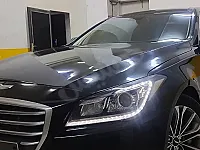 سيارة جينيسس G80 للإيجار في دمشق - موديل 2017 أسود