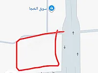 أرض للبيع في ساروجة دمشق بمساحة 2400 م² موقع حيوي