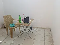 عيادة أرضية.بشارع الملحأ .مكونة من ثلاثة غرف مع حمامين
