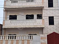 محضر٢٥٠م٢ اربع طوابق مقطعة وتلبيس واجهة ١٠م مساحة البناء١٧٥م٢
