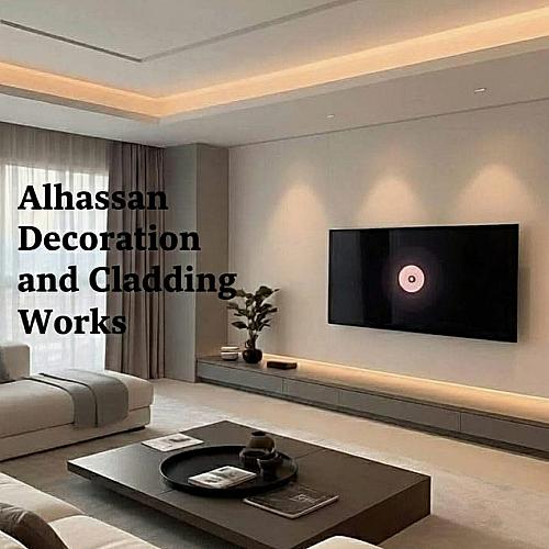 -الحسن لاعمال الديكور والاكساء 