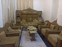 طقم موزاييك معتق مع طاولات 