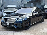 مرسيدس بنز S450 2018كتs65 بحالة ممتازة من الخليج موتورز