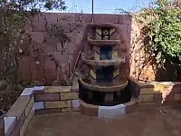 طابو أخضر مساحة ١٥٠ متر مربع مع جب ماء وحديقة وشلال
