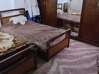 للبيع شقة ارضية بضاحية المهاجرين شارع رقم 3