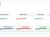 برنامج لحساب تكاليف المنتجات والأرباح والخسائر 