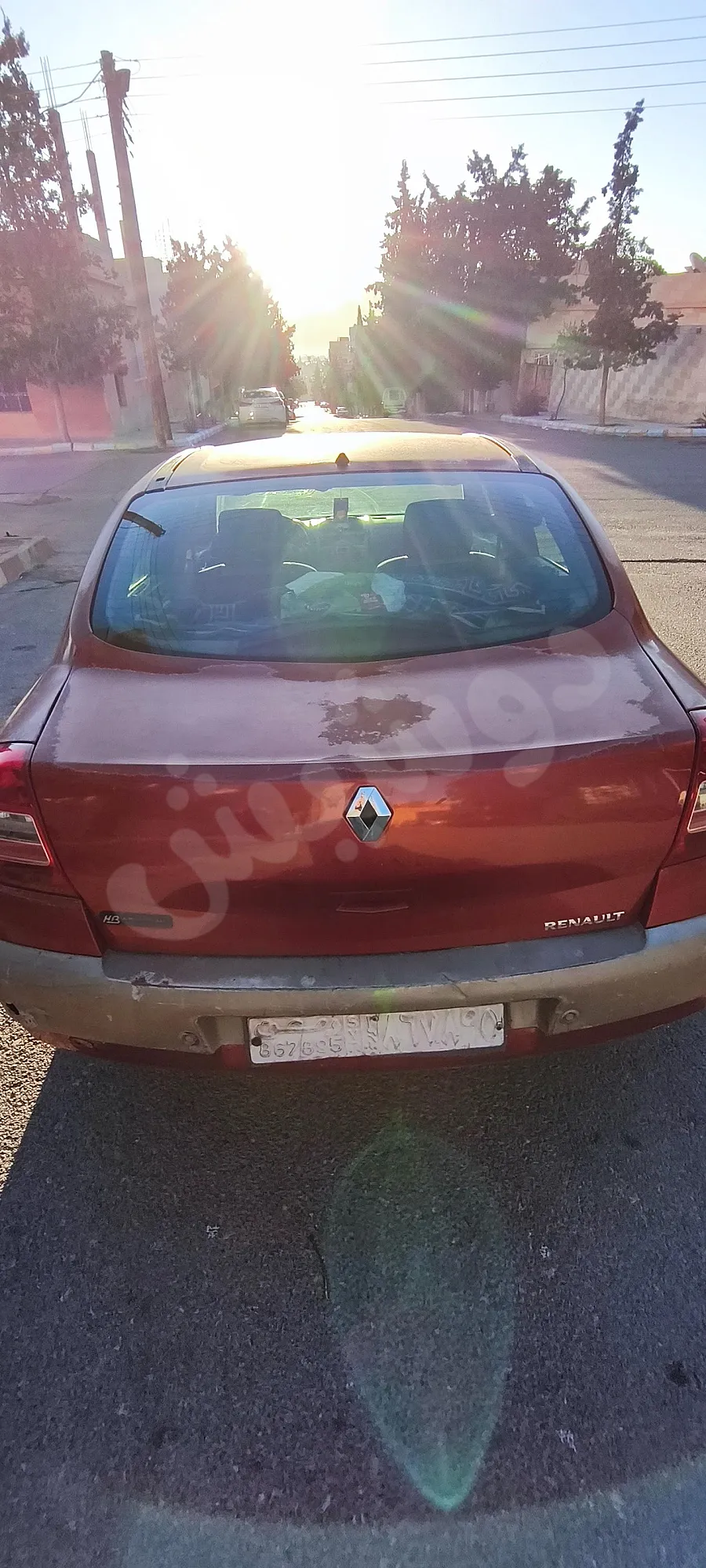 رينو ميغان 2007 فتحة سقف للبيع بسعر 4200$