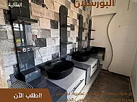 تصميم وتفصيل كافة ديكورات المغاسل والمطابخ العصريه 