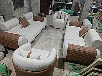 من المعمل الى منزلك أرخص من المعارض طقم كنبايايتين مع برجير عدد2 