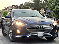 إيجار هيونداي سوناتا 2019 زرقاء في دمشق - قيادة مريحة