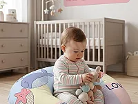طقم مخدات رضاعة جديدة و كل ما يتعلق بالأطفال والأم 