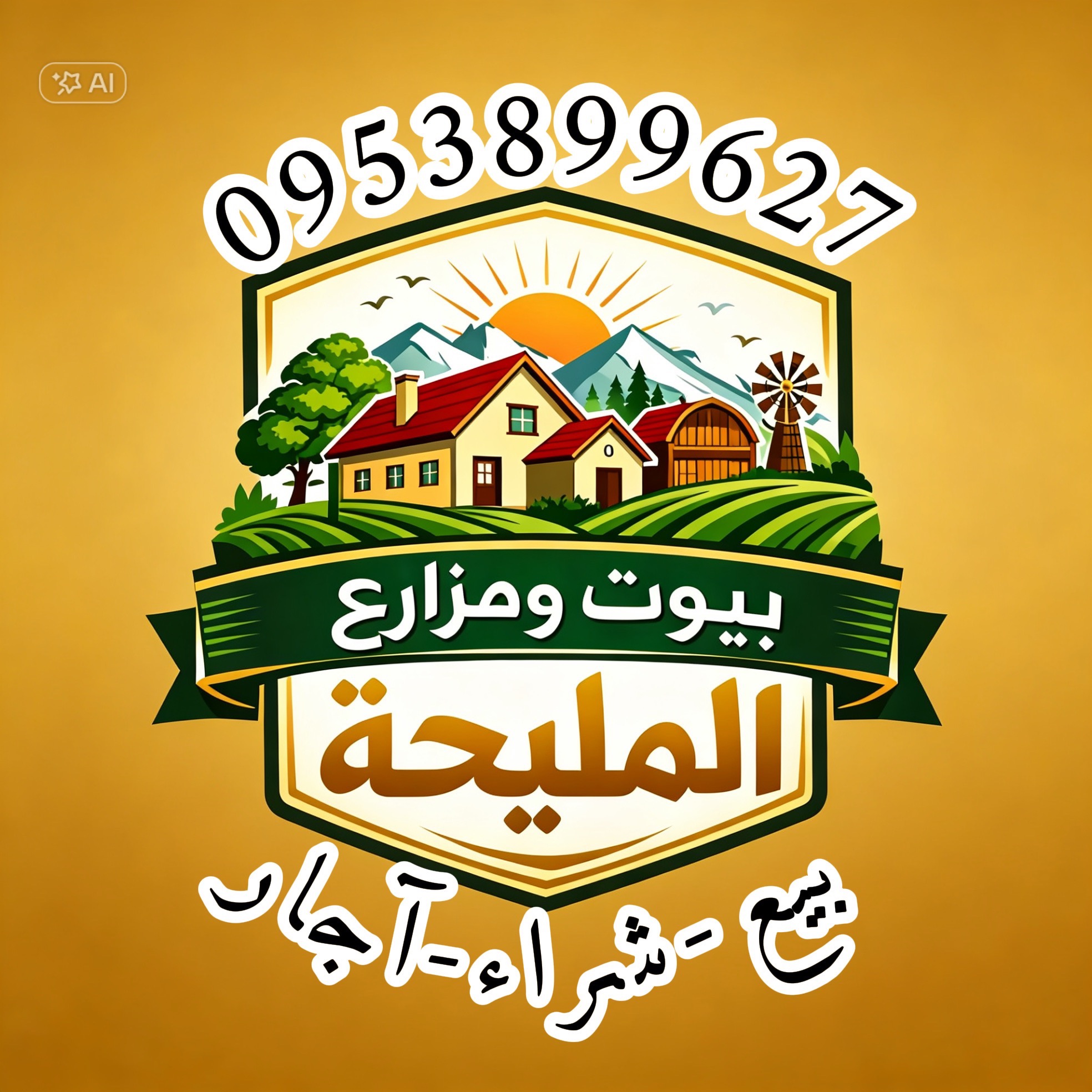 بيوت ومزارع المليحة