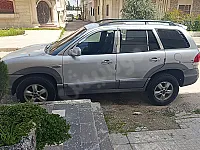هيونداي سانتافي 2005 للإيجار بعقد سنوي و الدفع شهري في مدينة حمص