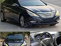 هيونداي سوناتا 2012 للإيجار في ببيلا - أوتوماتيك أسود