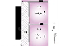 شقة للبيع في دانا، إدلب - 132 م²، 3 غرف، طابق 3