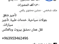 شقق للايجار اليومي والاسبوعي دمشق وجرمانا 