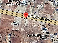 ارض في سراقب على اوستراد حلب الشام  للايجار الشهري 2000م