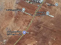 أرض زراعية للبيع في غباغب - درعا بمساحة 105000 م²
