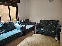 كنب مستعمل نظيف يفرد سرير في قدسيا بسعر 100
