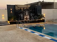 للايجار مزرعه دريم بارك حمص بعد كازية رجوب موقع مميز تجهيز سوبر 