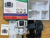 مساج ومعالج فيزيائي JR-309A ❗️4 لزقات + شحاطة❗️ 