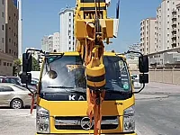 شاحنة كاما 2019 جديدة حمولة 10 طن  بطول البوم 31 متر 