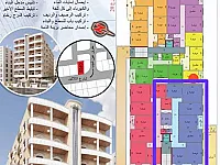 شقة قيد الإنشاء التسليم في اقل من سنه ١٩٠ متر 