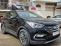 هيونداي سانتا في 2017 مستعملة للبيع في حماة - SUV أسود