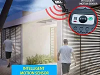 ضوء يعمل بالطاقة الشمسية مع حساس حركة 