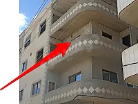 شقة على العظم في منطقة الغزلانية طريق المطار