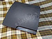 بلاي ستيشن ثري PS3 slim معدل تعديل hen مليان العاب مع قبضات اوريجينال 