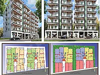 مشروع سكني قيد التنفيذ بكفرحمره حلب - وحدات بتشطيب جزئي