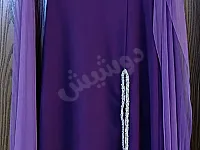 فستان نسائي مستعمل باللون البنفسجي في دوما