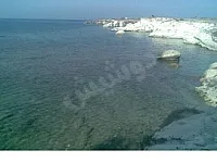 للبيع ارض على البحر مباشرة منطقة راس الشمرا 