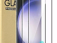 Mi 11 Lite  ٦ لصاقات زجاج ٢ بحواف سوداء و ٤ بدون حواف