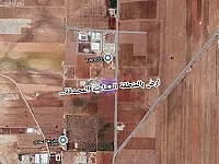 ارض للترخيص الصناعي على طريق سلمية مفرق المباركات