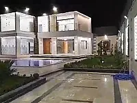 فيلا فاخرة للبيع طابو اخضر مرخص في حتيتا تركمان بلقرب من مطعم القرية