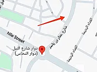 بيت شارع نيل امام الجودي صافي مساحة 157 م 5 غرف ومطبخ 
