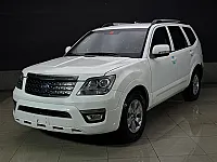 كيا موهافي 2018 للإيجار في ركن الدين - SUV أبيض 7 ركاب
