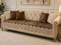 من مطرزات الشوا طقم مدات أرضية كنبايات 