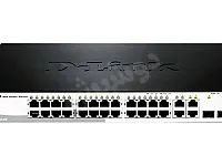 سويتش شبكات ذكي (Smart Managed Switch) D-Link موديل 1210-28