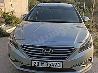 هيونداي سوناتا 2018 مستعملة للبيع في درعا فيها زنار عالواطي
