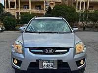 كيا سبورتاج 2010 ديزل جديد - 140000 كم - فضي رمادي