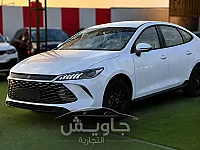 سيارة بي واي دي شين بلس 2025 للإيجار بحلب - أوتوماتيك أبيض