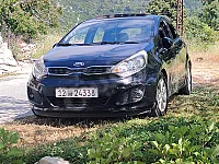 كيا برايد 2014 ديزل للبيع بحالة ممتازة في حماة