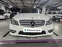مرسيدس بنز C 2014 للإيجار بكفر سوسة - أوتوماتيك ولون أبيض